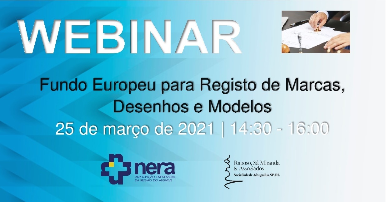 Webinar - Fundo Europeu para Registo de Marcas