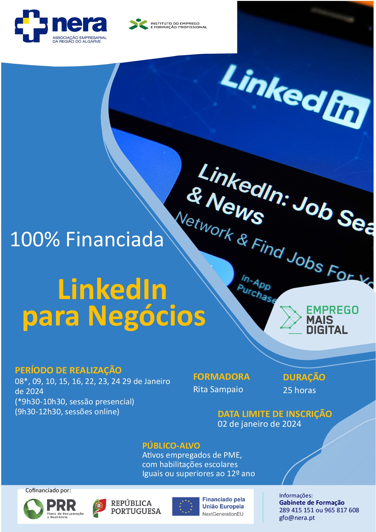 Linkedin para negócios
