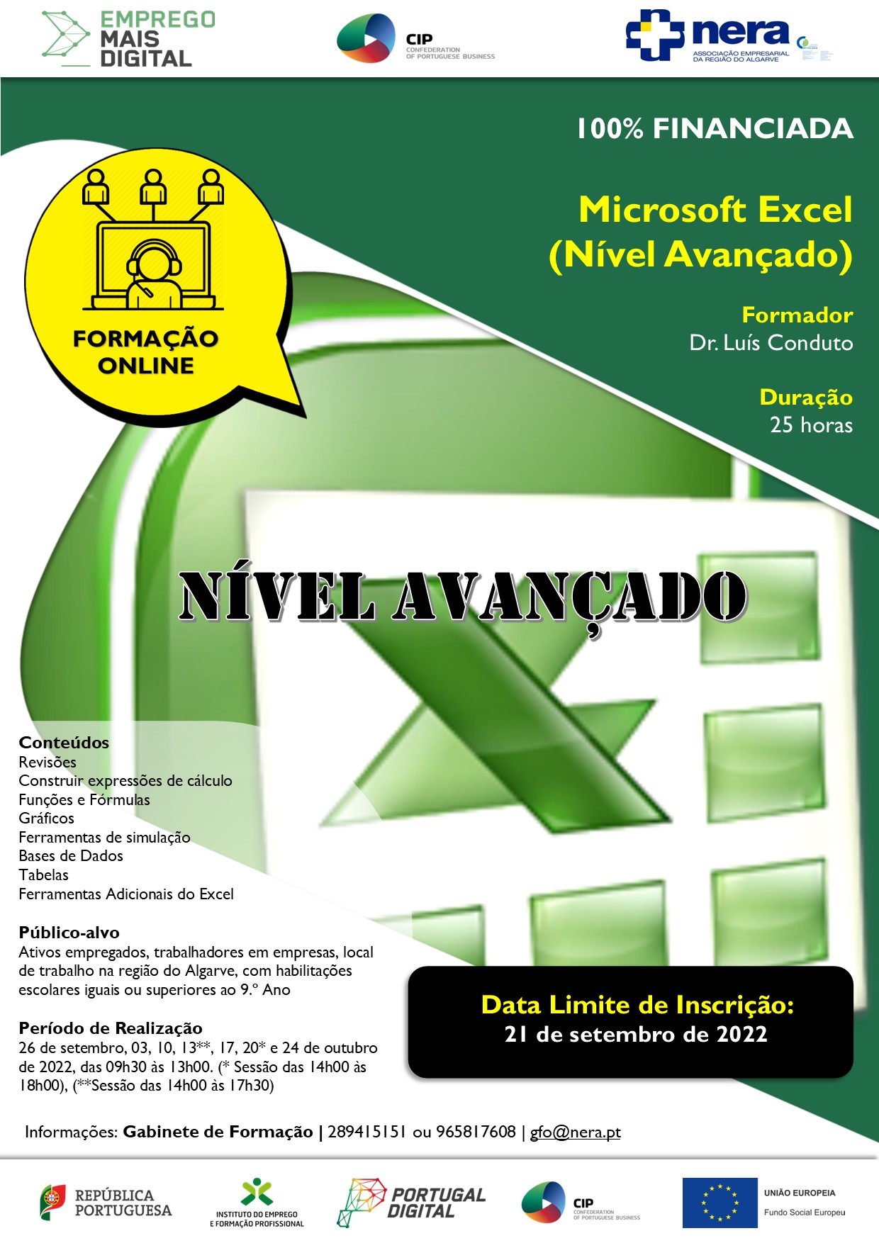 Microsoft Excel (Nível Avançado)