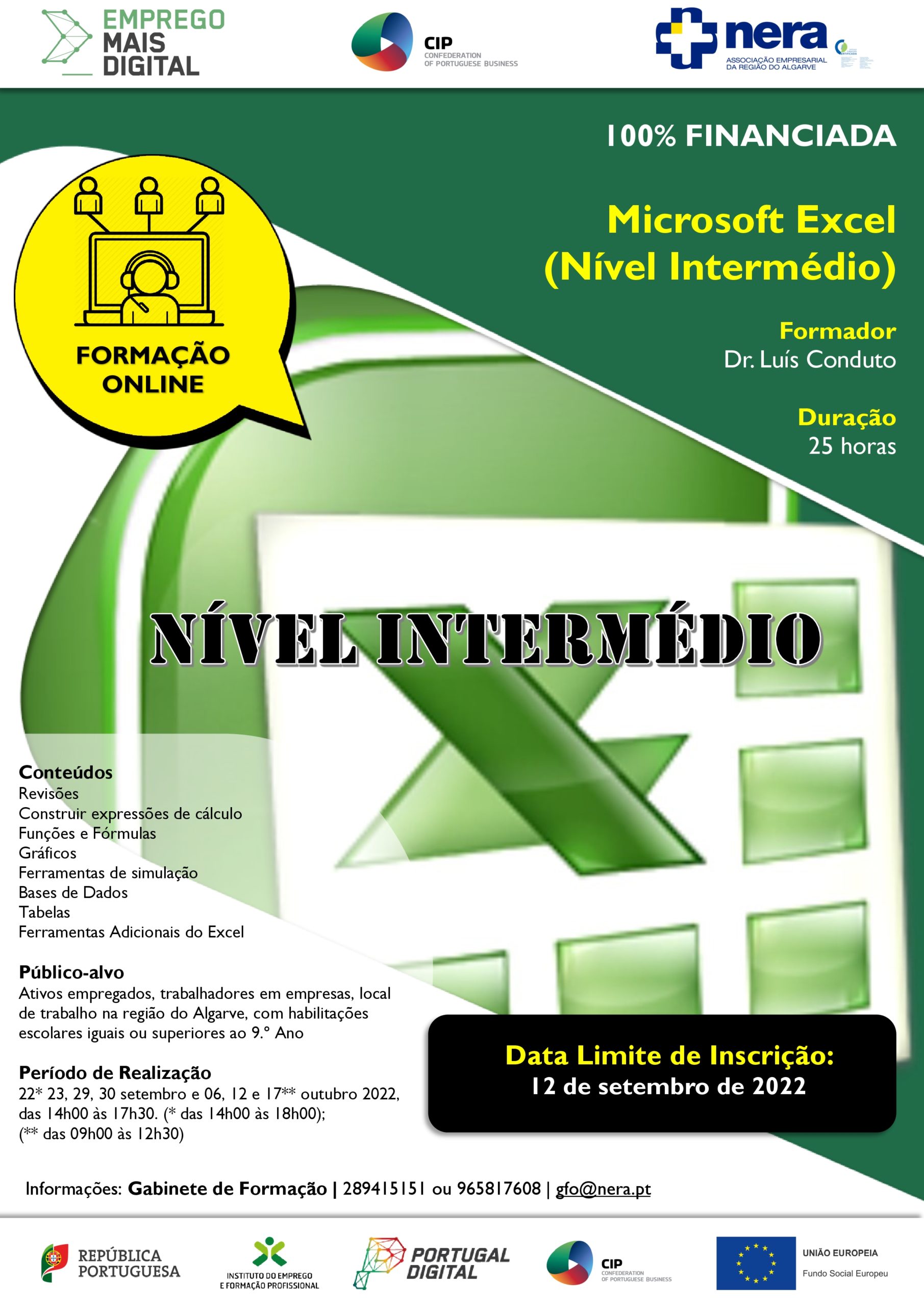 Microsoft Excel (Nível Intermédio)