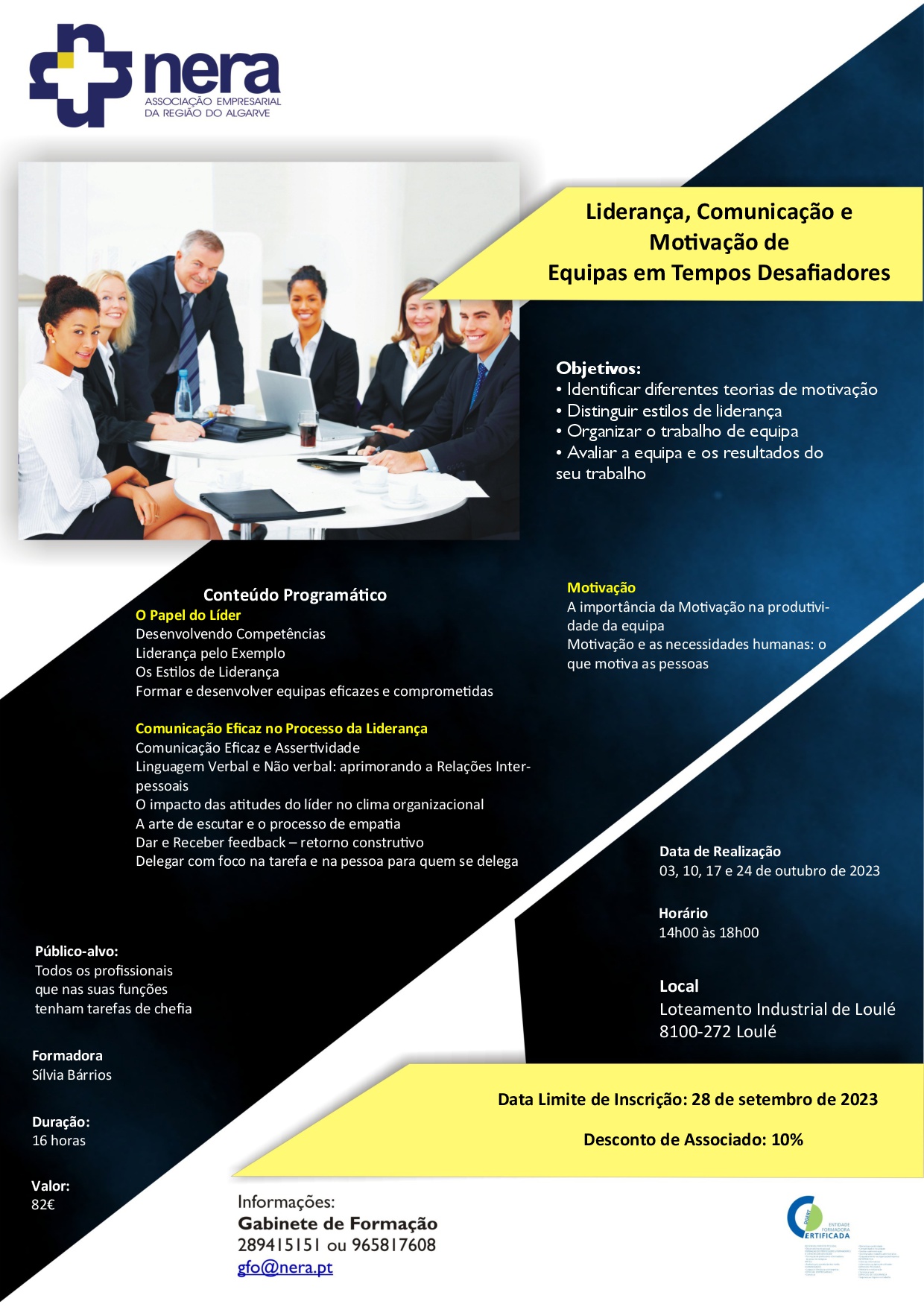 Liderança, Comunicação e Motivacao de Equipas