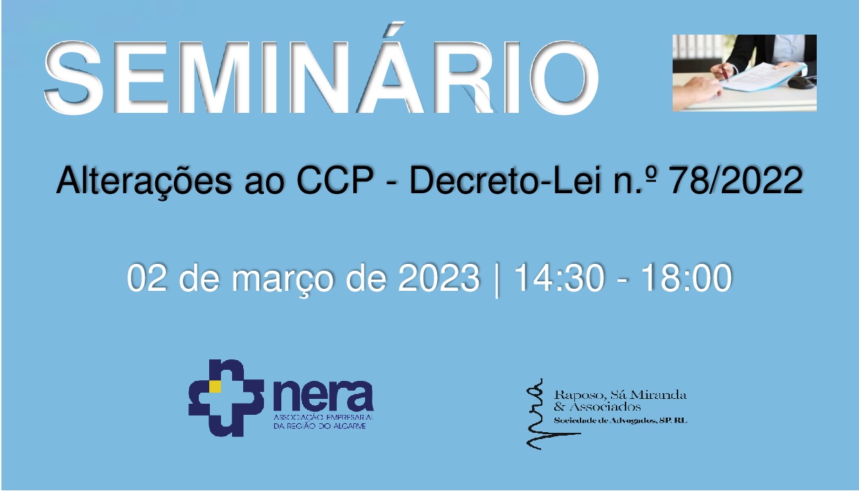 Maillchimp - Alterações ao CCP - Decreto-Lei n