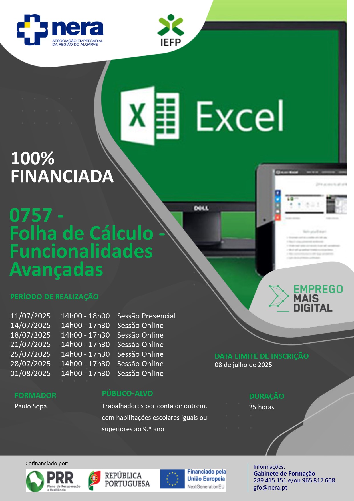 Folha de Cálculo - Funcionalidades Avançadas